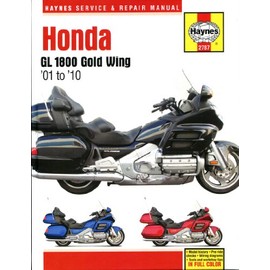 Honda GL1800 Gold Wing 1800 (01-10) Haynes Repair Manual (Paperback)