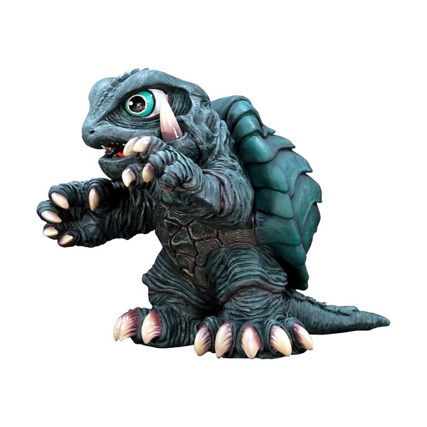 Deformed Gamera 1/250 Softbi Kit Reprint Version 1/250 Scale Total Height Approx. 5.9 inches (15 cm) Soft Vinyl Unpainted Assembly Kit
