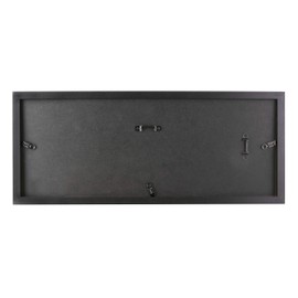 Kiera Grace KG Morgan Double Mat 3 6.6-Inch Openings, Black Frame, 6x6
