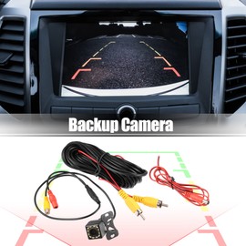 X AUTOHAUX Car Backup Camera Rear View HD Reversing 170° Wide Angle 4 LED Color CMOS Imaging Chip Waterproof Parking Rearviews Camera with Cable