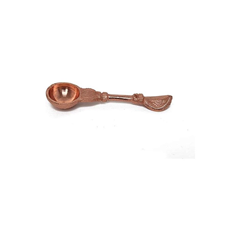 Aditri Creation Punch Patra/Rota and Akmani/Paris (Spoon) Puja Supplies Items