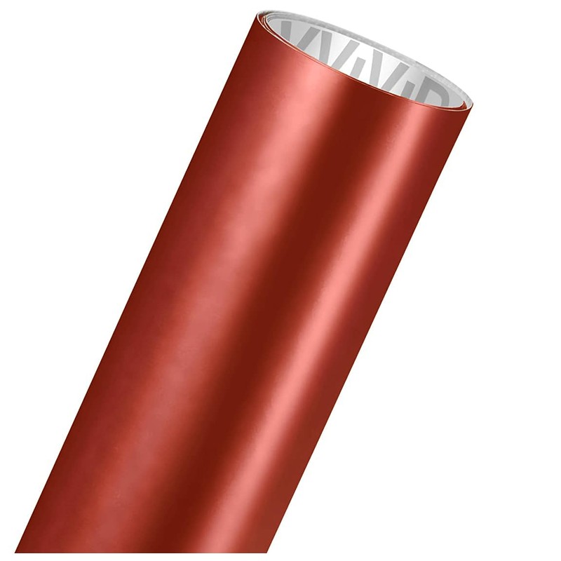 VViViD Copper Satin Chrome Vinyl Wrap Stretch Conform DIY Easy