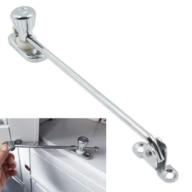 Window Lock Slate Protection Window Lock Window Frame Window Lock - Adjustable Limiter Made of Zinc Alloy and Steel, for Tilting Windows, Casement Window for Adjusting the Window Opening