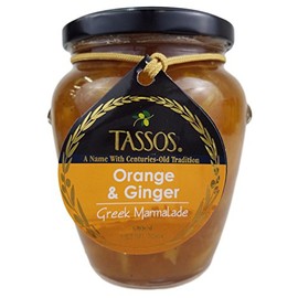 Tassos Orange And Ginger Greek Marmalade (25 oz) (1 Jar)