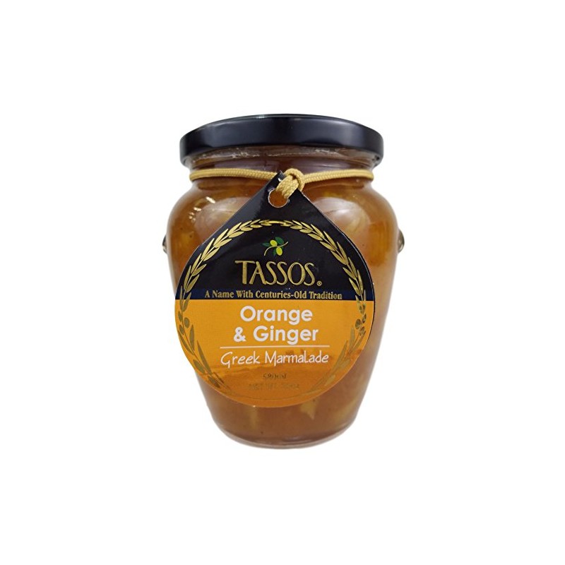 Tassos Orange And Ginger Greek Marmalade (25 oz) (1 Jar)