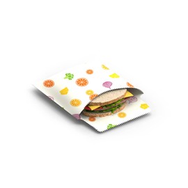 Nuts Beeswax Sandwich & Snack Bag 18 x 17 cm Sandwich and Snack Bag Beeswax Cloth Sustainable Food Packaging