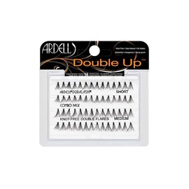 Ardell DOUBLE UP INDIVIDUALS SHORT/MEDIUM EYELASHES COMBO (BLACK)
