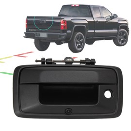 Anina Tailgate Handle Backup Camera Replacement for 2014-2018 Chevy Silverado/GMC Sierra Rear View Camera Car Door Tailgate Camera Park Assist Reverse Camera