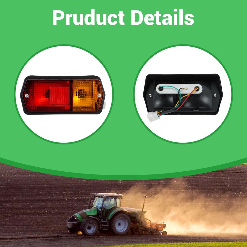 YSMN Tractor Right Tail Light, Replacement for Kubota L3540 L3700