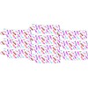 Nasogastric or Oxygen Tube precut Adhesive Tape Watercolour Feather Theme