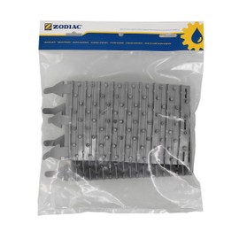 Zodiac Vortex Brush, Grey, 13 x 26 x 4 cm