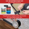 GGR Supplies T.R.U. CGT-80 Red Gaffers Stage Tape with Rubber
