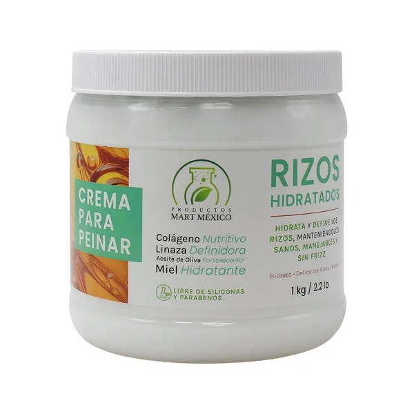 Crema Hidratante Para Rizos 1 Kilo