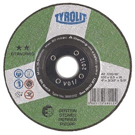 Tyrolit Cutting Disc Standard * * ROCK | 230 x 3 mm Offset Form 42 | Pack of 1