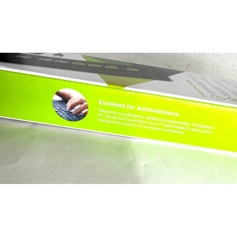 TrickleStar - 7 outlet - PC Advanced PowerStrip+ TS1110 new