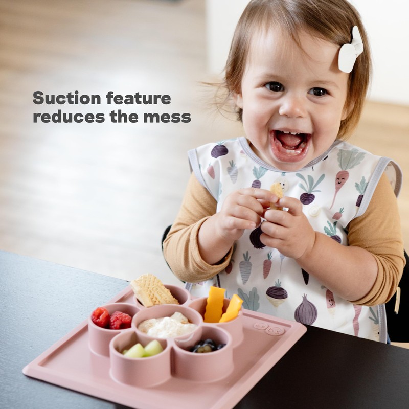 ezpz Mini Play Mat for Baby + Toddler (Cream) -