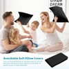 Tudomro 1 Piece Curved Pillow Case Side Sleeper Pillowcase (Only