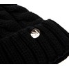 HEYO Ladies Knitted Winter Hat with Large Faux Fur Bobble