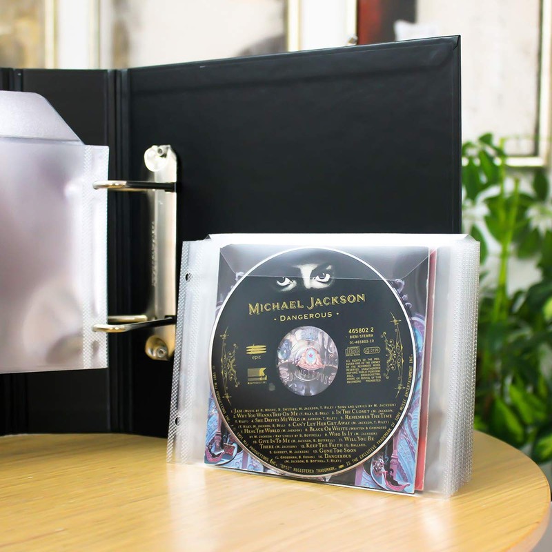 3L CD Cases for Storage - CD Cases Plastic with