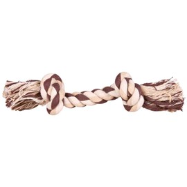 Trixie Denta Fun Pure Cotton Playing Rope for Dog, 22 cm