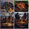Suzile 22 Inch Heavy Duty Fire Pit Spark Screen Round