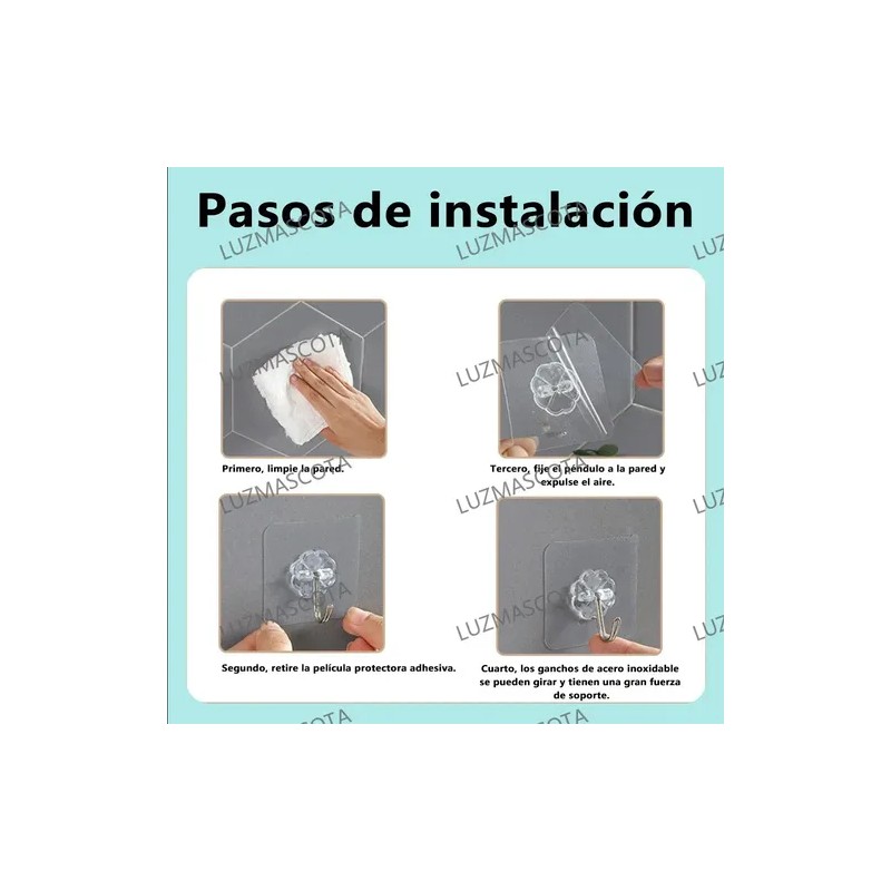 Regadera de Ducha con Manguera de 1.5 m, Soporte y