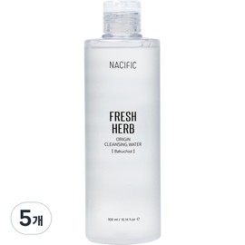 Nessific Fresh Herb Origin Cleansing Water Bakuchiol, 300ml, 5 pcs / 네시픽 프레쉬 허브 오리진 클렌징 워터 바쿠치올, 300ml, 5개
