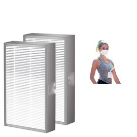 （2-Pack）H13 HEPA Filter, Suitable for BROAD AirPro Electrical Respir∂tor ,Compatible BROAD FB2 Filter