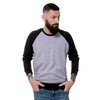 ROCK-IT Apparel Sweatshirt Men's Raglan 2 Tone Crew Neck Sweater