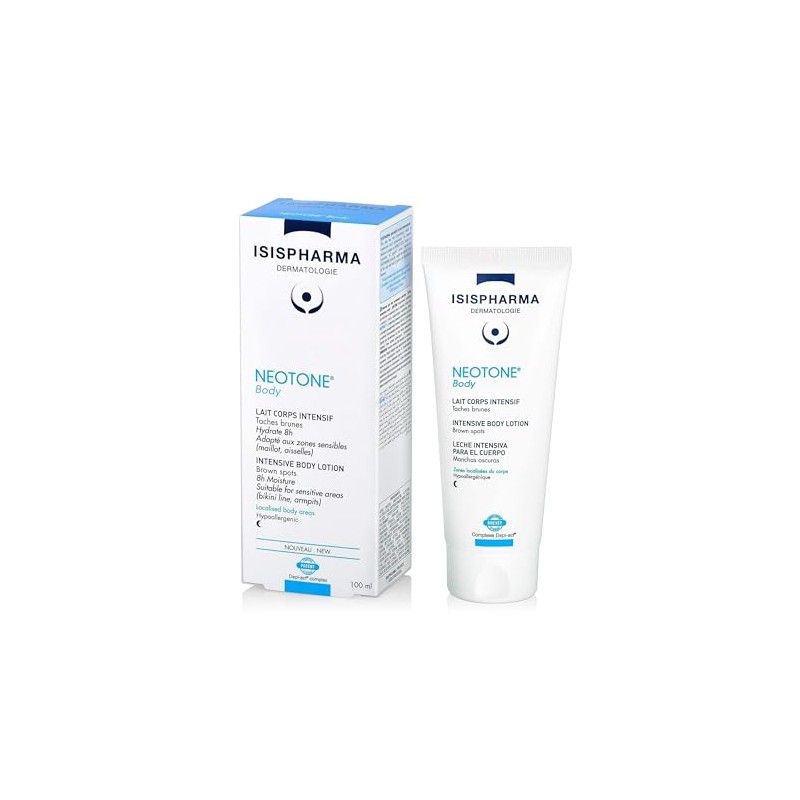 Neotone Isispharma Body 100 Leche Corporal Despigmentante Hidratante Cuerpo