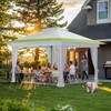 Amada 13x13 Pop Up Gazebo, One Push Outoor Canopy Tent