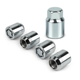 Wheel Lock Key Lug Set for Subaru Impreza WRX 2008-2026 STI 2008-2021 Forester 2009-2026 Legacy Outback 2005-Up B321SFL001 B321SFG000 B321SFL000 (Fits Alloy Wheels)