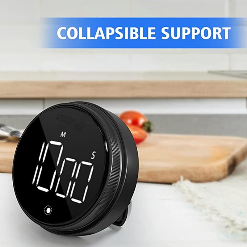 Tiardey Digital Cooking Timer Magnetic Large LED Screen Kitchen Timer