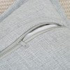 Madizz Set of 2 Linen Cushion Covers with Broad Edge
