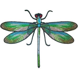 Dragonfly Irons Patches,Dragonfly Embroidered Sewing on Patches, Sew On Applique Patch, Iron On Patches, Appliques,Applique,Dragonfly Embroidered