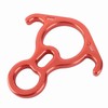 50KN Ox Horn Ring Carabiner High Strength Descender for Outdoor