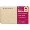 Geschenkissimo Breakfast Board / Bread Board with Name, Saying, Motif,