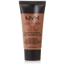 NYX PROFESSIONAL MAKEUP Stay Matte But Not Flat Liquid Foundation, Cocoa, 1.18 Ounce