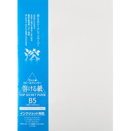 Dainai Copy Paper B5 30 Sheets Washi Melt Paper Top Secret Paper 20860001