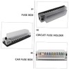 FELTECHELECTR 1 Set Box Way Fuse Block Holder with Transparent