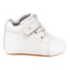 Stride Rite Baby Boys PW-Elliot Crib Shoe, White, 3 Infant