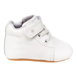 Stride Rite Baby Boys PW-Elliot Crib Shoe, White, 3 Infant