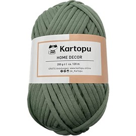 Knaul Textile Yarn 200 g Approx. 120 m LL.- Choice of Colours - Even Dyeing - Slightly Elastic and Dimensionally Stable Thanks to Special Processing - Jersey Yarn Ideal for Cushions, Blankets, Bags -