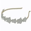HAARallerliebst Hair Hoop (Stars | Gold Silver Glitter) for Girls