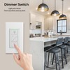 Smart Dimmer Light Switch with Wireless Remote, Compatible with Alexa