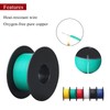 PVC Electric Wire, 20 AWG 0.5 mm², 6 Colours (Each