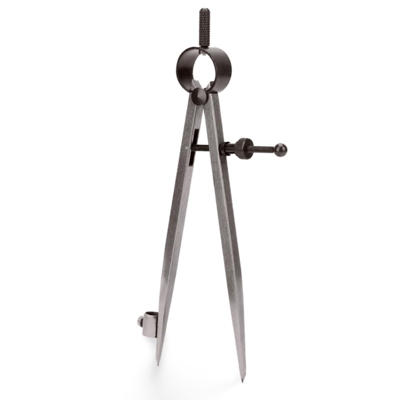 Uccellino Drafting Compass, Architectural Compass, Spring with Pen Holder, Scuff