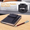 ADOUNOTES Refillable Meeting Journal Notebook, A5 Size Refillable Journal for