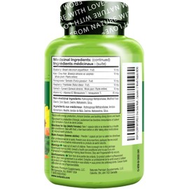 NATURELO One Daily Multivitamin for Women - Energy Support - Whole Food Supplement to Nourish Hair, Skin, Nails - Non-GMO - No Soy - Gluten Free - 60 Capsules - 2 Month Supply