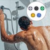10pcs Shower Flow Restrictors, Plastic GPM 1.5/1.8/2.0/2.5/3.0 Water Saver Shower